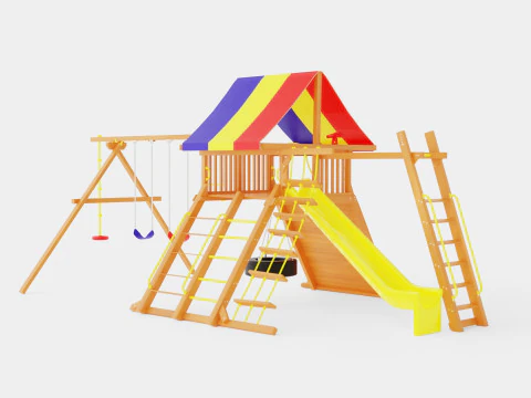 Circus Castle Pkg III Loaded 3D Model