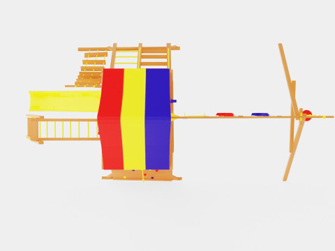 Circus Castle Pkg III Loaded 3D Model