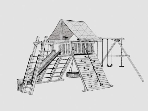 Circus Castle Pkg III Loaded 3D Model