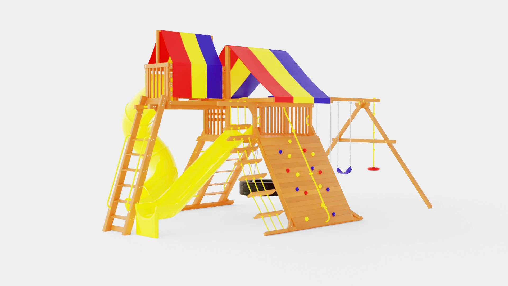Circus Castle Pkg V Loaded 3D Model .c4d .max .obj .3ds .fbx .stl .blend 