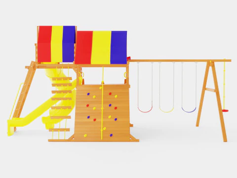 Circus Castle Pkg V Loaded 3D Model
