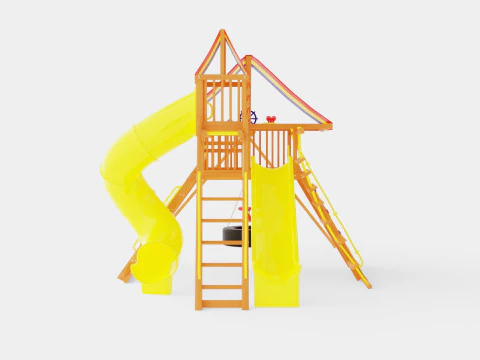 Circus Castle Pkg V Loaded 3D Model
