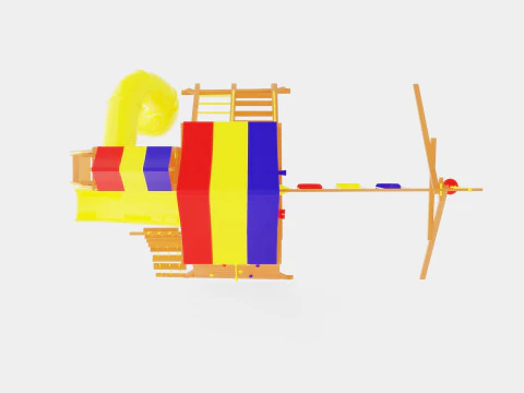Circus Castle Pkg V Loaded 3D Model