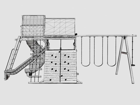 Circus Castle Pkg V Loaded 3D Model