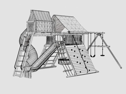Circus Castle Pkg V Loaded 3D Model