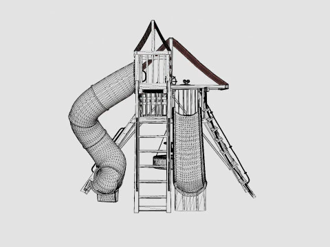 Circus Castle Pkg V Loaded 3D Model