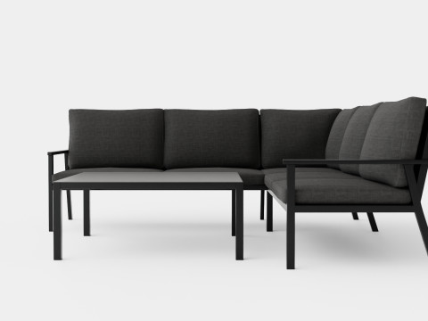 Rana sofa set 3D 模型