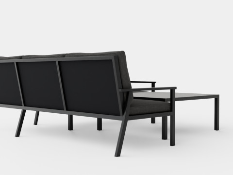 Rana sofa set 3D 模型