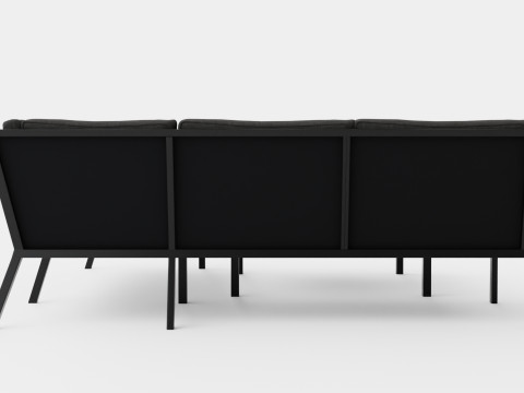 Rana sofa set 3D 模型