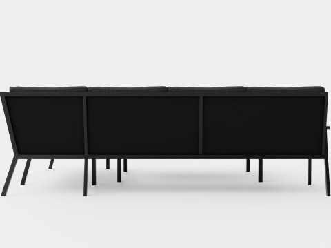 Rana sofa set 3D-Modell