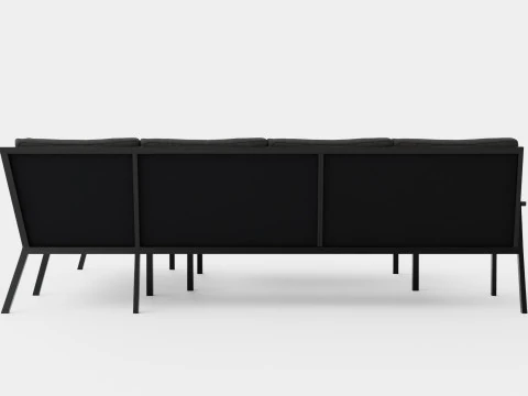 Rana sofa set 3D Model