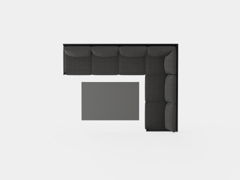 Rana sofa set 3D-Modell