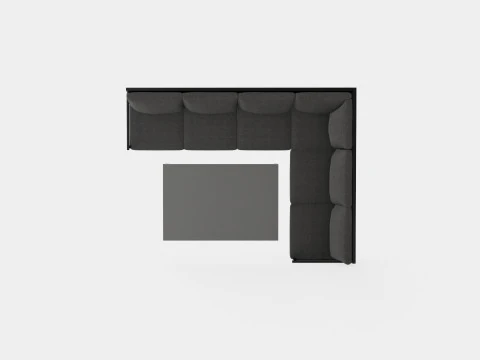 Rana sofa set 3D Model