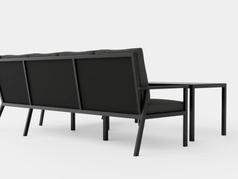 Conjunto de sof&aacute;s Rana Modelo 3D