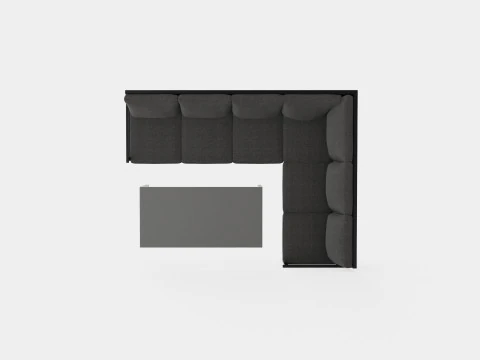 Conjunto de sof&aacute;s Rana Modelo 3D