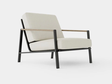 sill&oacute;n lira Modelo 3D