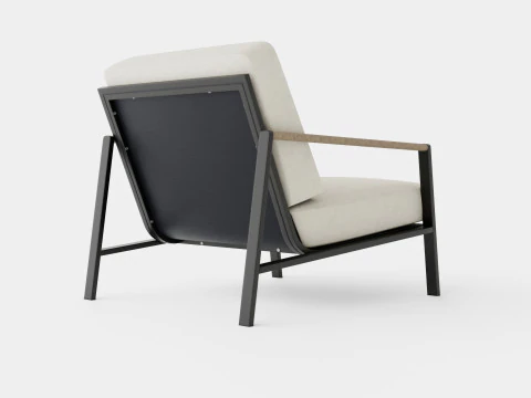 Lyra armchair 3D Model