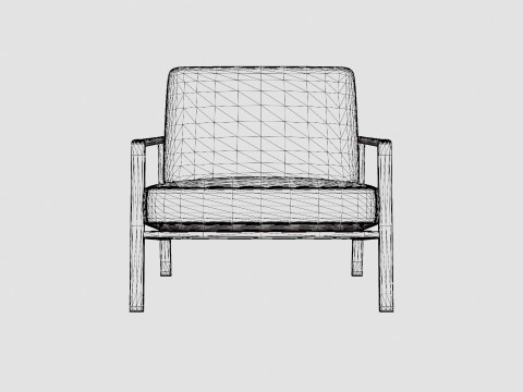 Lyra armchair 3D Model