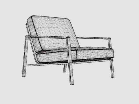 Lyra armchair 3D Model
