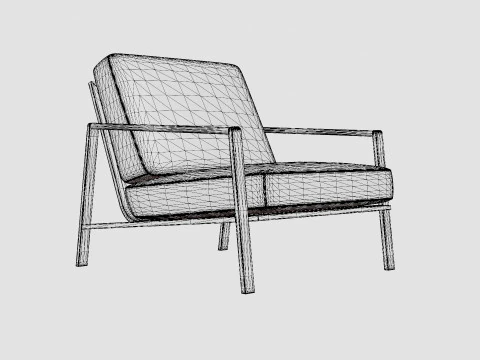 Lyra armchair 3D Model