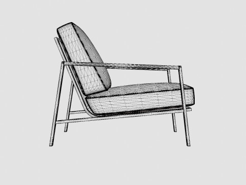 Lyra armchair 3D Model