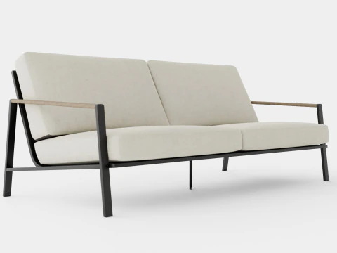 Lyra 25-seater sofa 3D Model