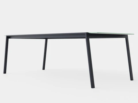 Lyra dining table 3D Model