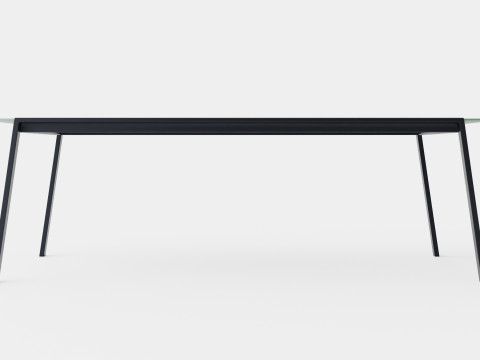 Lyra dining table 3D Model