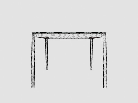 Lyra dining table 3D Model