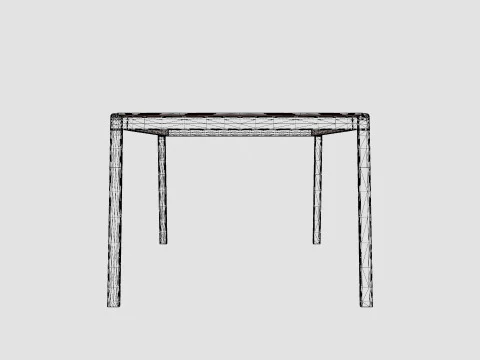 Lyra dining table 3D Model