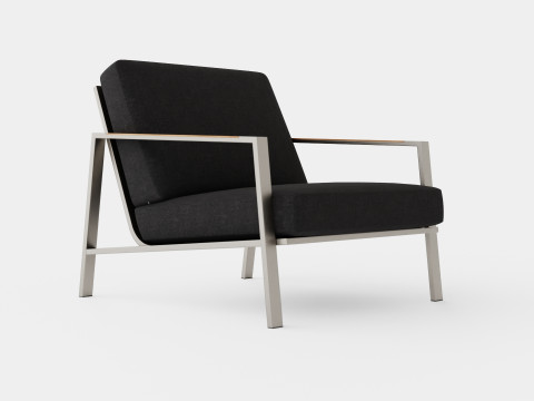Naos armchair Model 3D