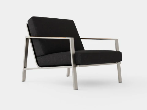 ナオス アームチェア 3Dモデル