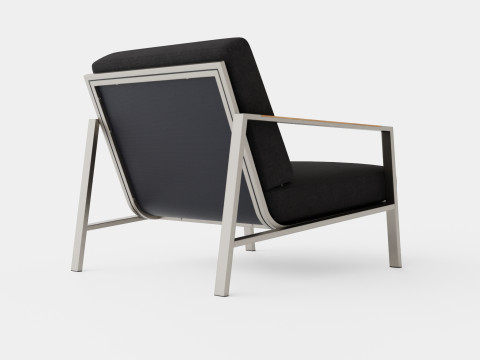 Naos armchair 3D Model