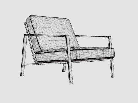 Naos armchair 3D Model