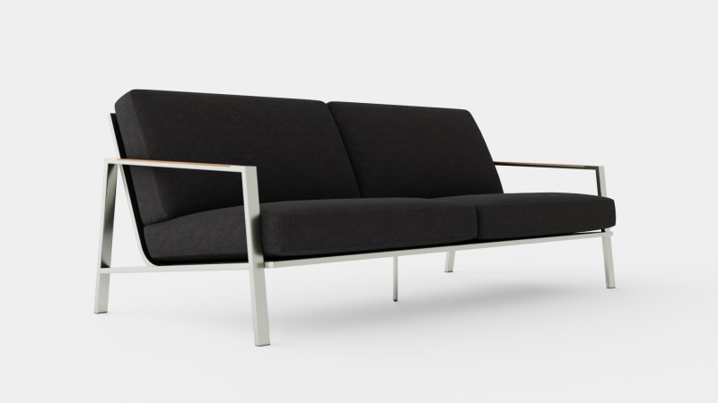 Naos 2 5-seater sofa Modèle 3D .c4d .max .obj .3ds .fbx .stl .blend 