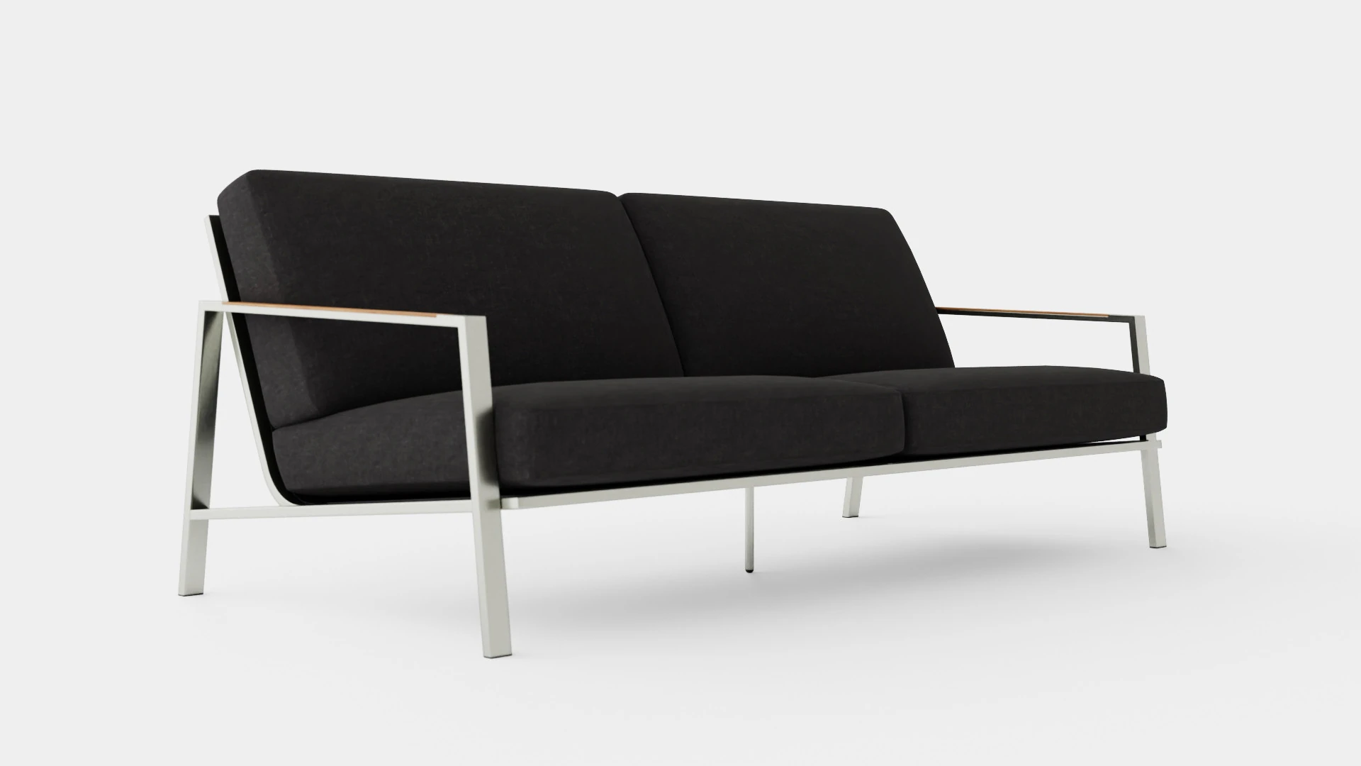 Naos 2 5-seater sofa 3D Model .c4d .max .obj .3ds .fbx .stl .blend 