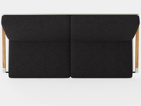 Naos 2 5-seater sofa 3D Model