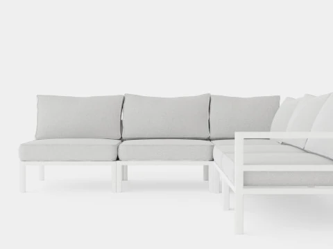 Leone sofa group 3D Model