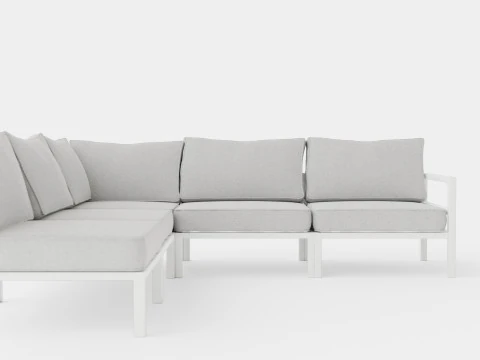 Leone sofa group 3D Model