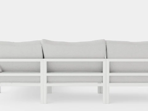Leone sofa group 3D Model