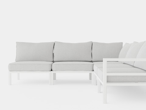 Leone sofa set 3D Model