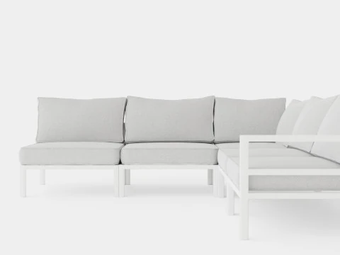 Leone sofa set 3D Model
