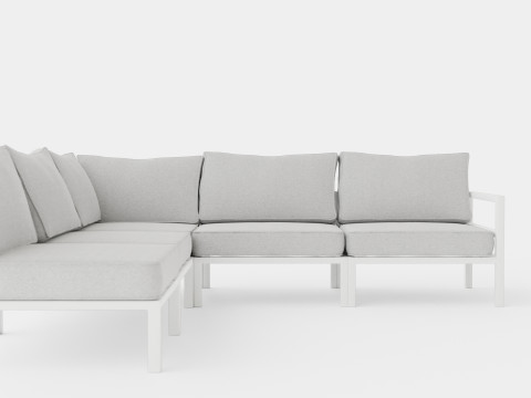 Leone sofa set 3D Model