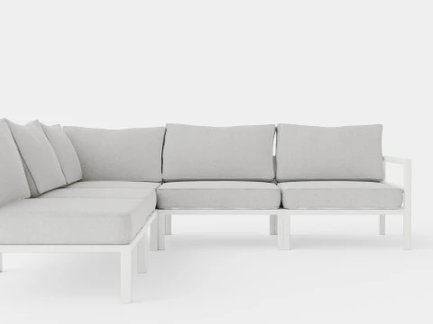 Leone sofa set 3D Model
