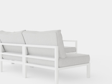 Leone sofa set 3D Model