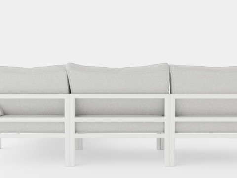 Leone sofa set 3D Model