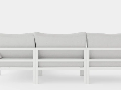 Leone sofa set 3D Model