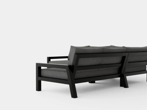 Stettler sofa set 3D Model