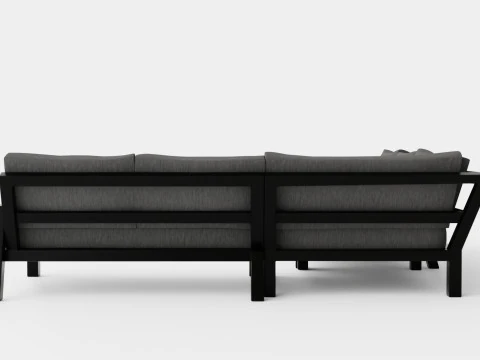Stettler sofa set 3D Model