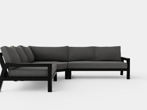 Stettler sofa set 3D Model